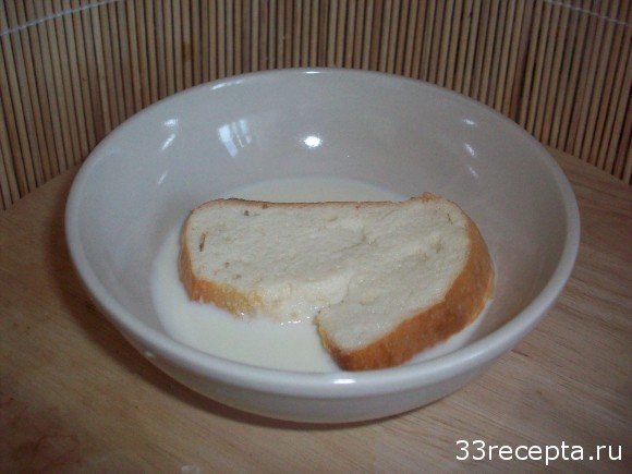 хлеб в молоке