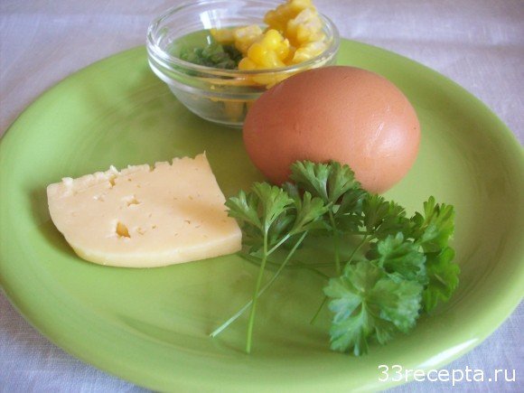 продукты для яичницы в духовке