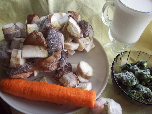 продукты для супа из белых грибов