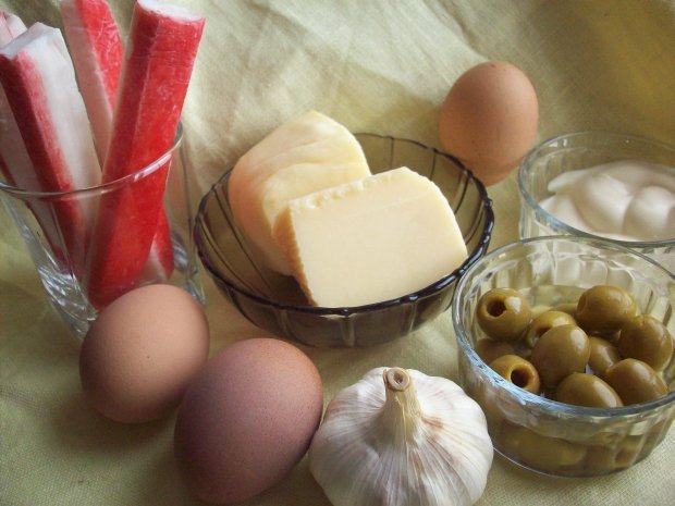 продукты для сырного рафаэлло