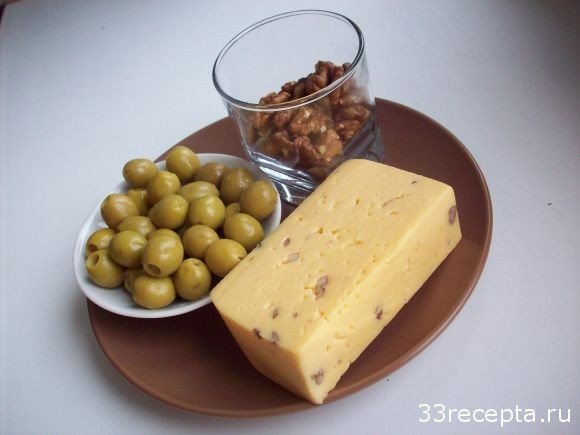 продукты для шариков из сыра