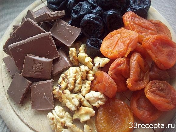 продукты для конфет чернослив в шоколаде